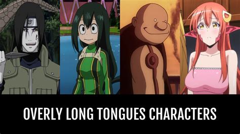 anime long tongue|Long Tongue Anime GIFs .